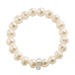 Thomas Sabo Charm Club Fresh Water Cultured Pearl Bracelet