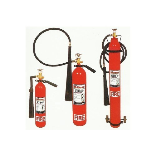 Carbon-Di-Oxide Type Portable And Mobile Fire Extinguisher - Steel Variable Capacity | Class B & C Efficient Reliable Portable