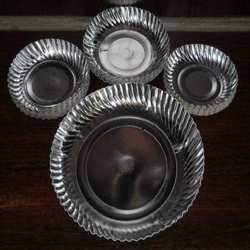 Paper Dish Silver