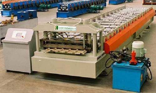 Colored Tile Roll Forming Machine