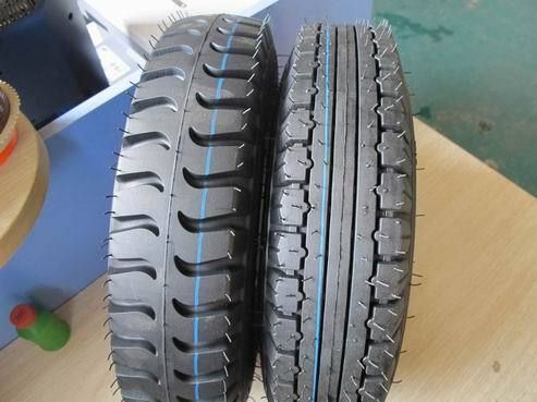 Motorcycle Tire - High Grade Rubber, 4.80/4.00-8 Size, PR 6 & 8, Long Lasting Performance, Superior Adaptability