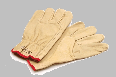 Beige Rigger With Red Band