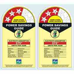 Product Labels Power Saving