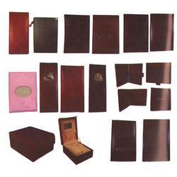 Leather Folder And Menus