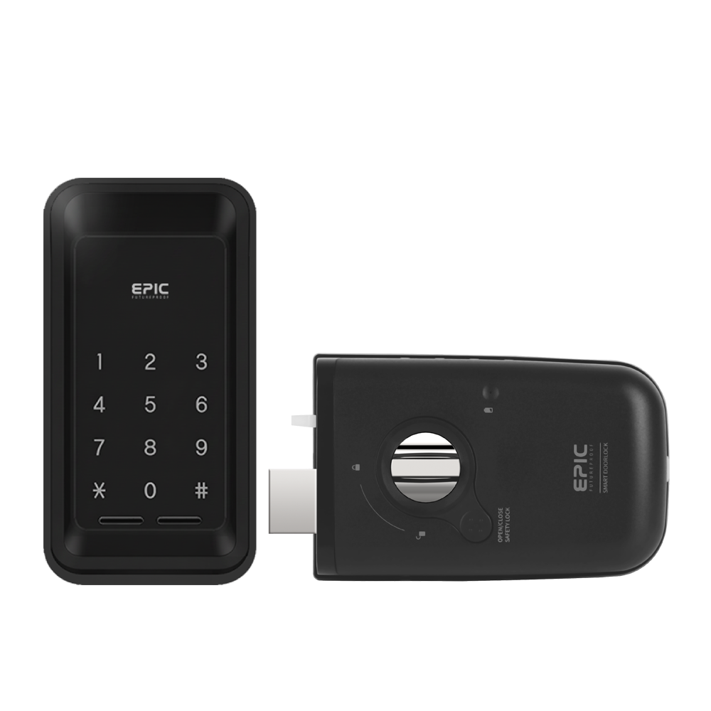 Epic Es-s100dr Keyless Electronic Digital Door Lock Korean - Shape: Compact