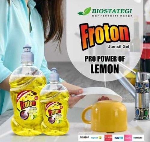 Yellow Froton Dish Wash Gel