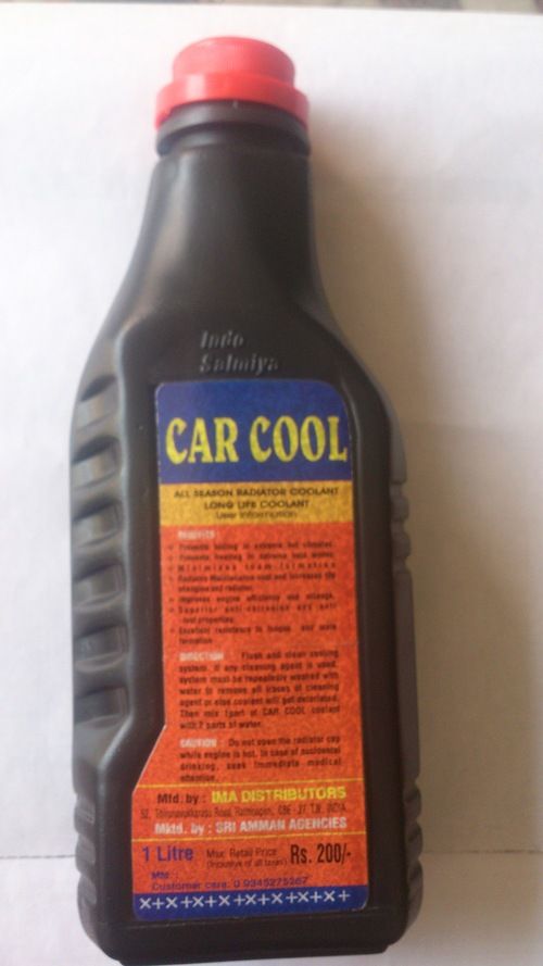 Car Radiator Coolant Oil