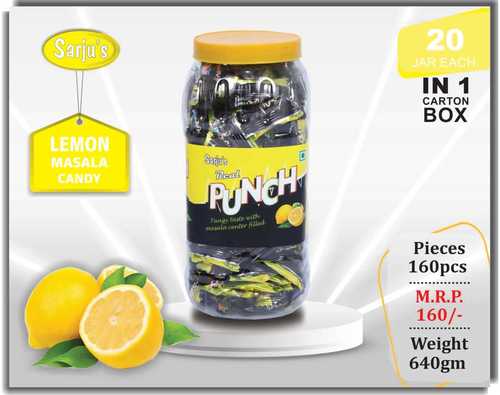 Sarju Brand Real Punch Lemon Masala Candy