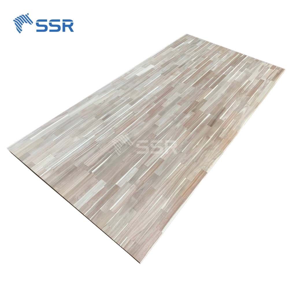 Red Pine Butcher Block Countertop - 35-80mm Lamellas, D4 Glue, 180-240 Grit Sanded Finish | 8-12% Moisture Content, Customizable Quality Options