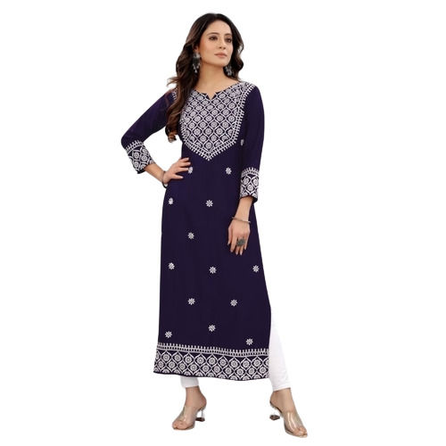 embroidered kurtis