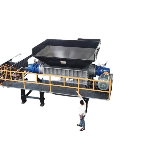 Heavy Duty Industry Waste Shredder Machine - Automatic Grade: Automatic