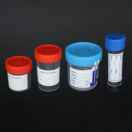 Trummed Sterile 90ml Urine Container With Temperature Strip