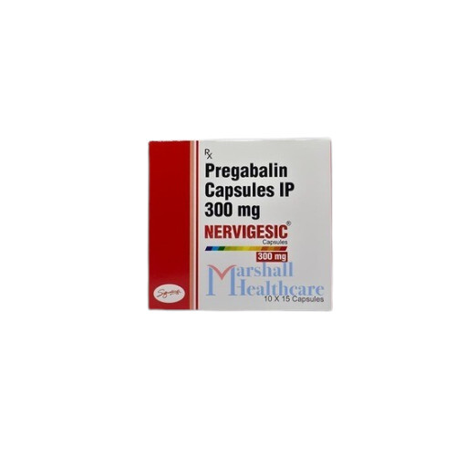 Pregabalin Capsule - 300 Mg, Medical & Pharmaceutical Grade, 100% Purity, Ideal For Hospital & Clinical Use, Store In Cool & Dry Place