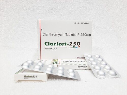 Clarithromycin 250mg Tablets