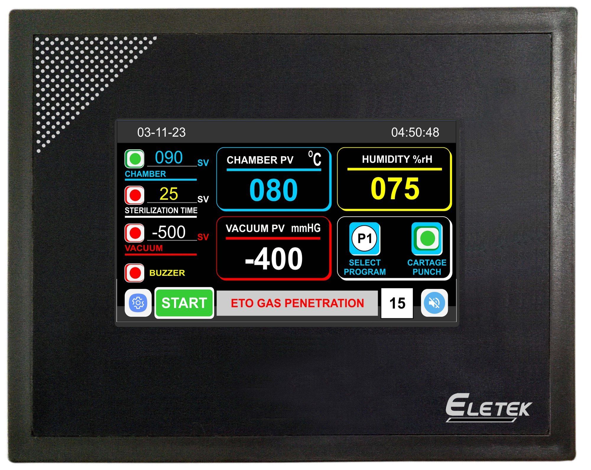 Eto Sterilizer Controller