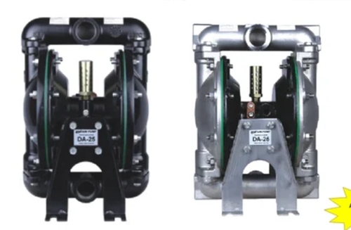 Modular Pneumatic Diaphragm Pump - Color: Black