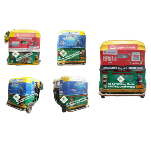 Auto Rickshaw Advertising Greater Noida UP