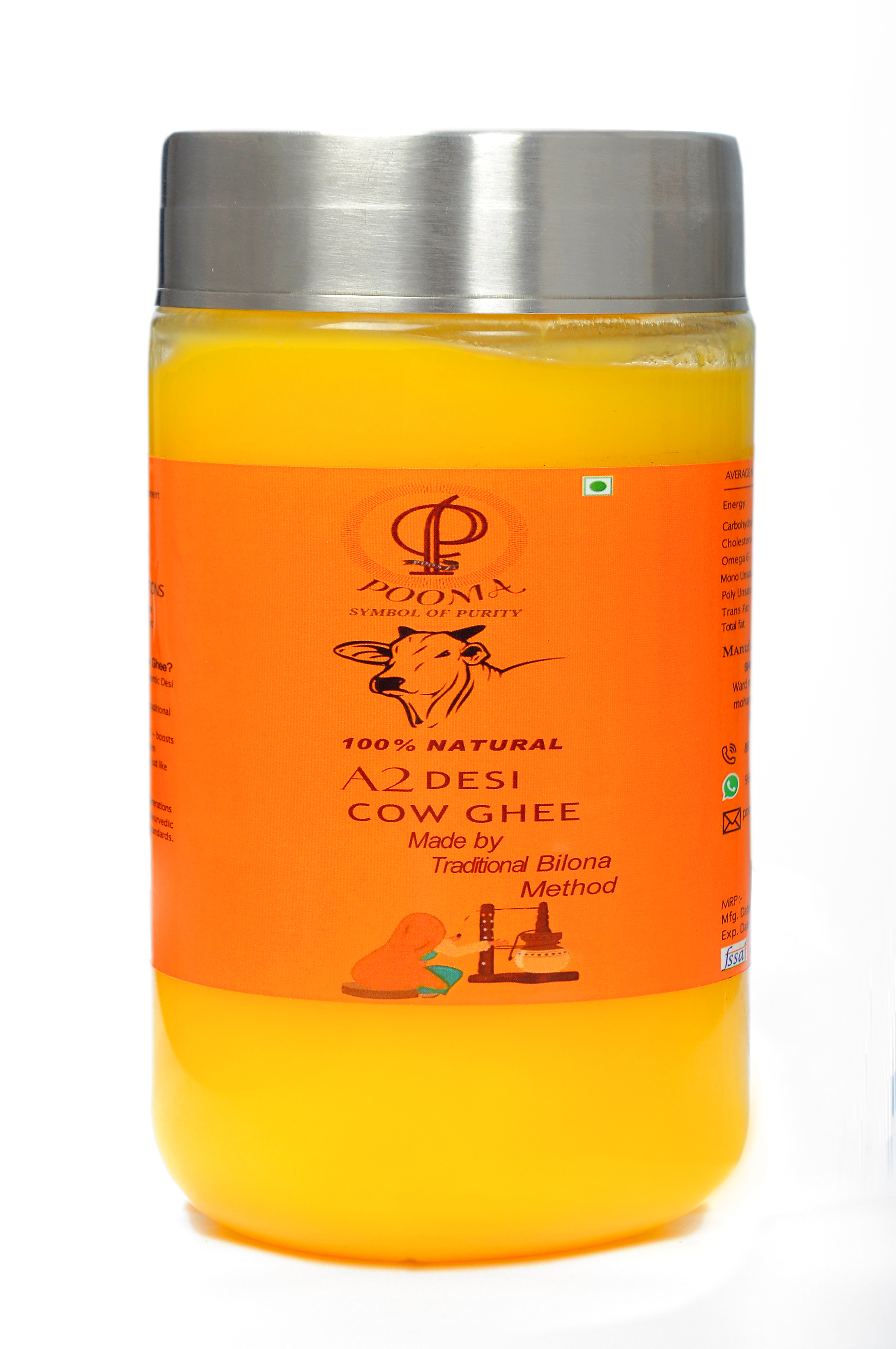 Poonia Desi Cow Ghee - Age Group: Baby