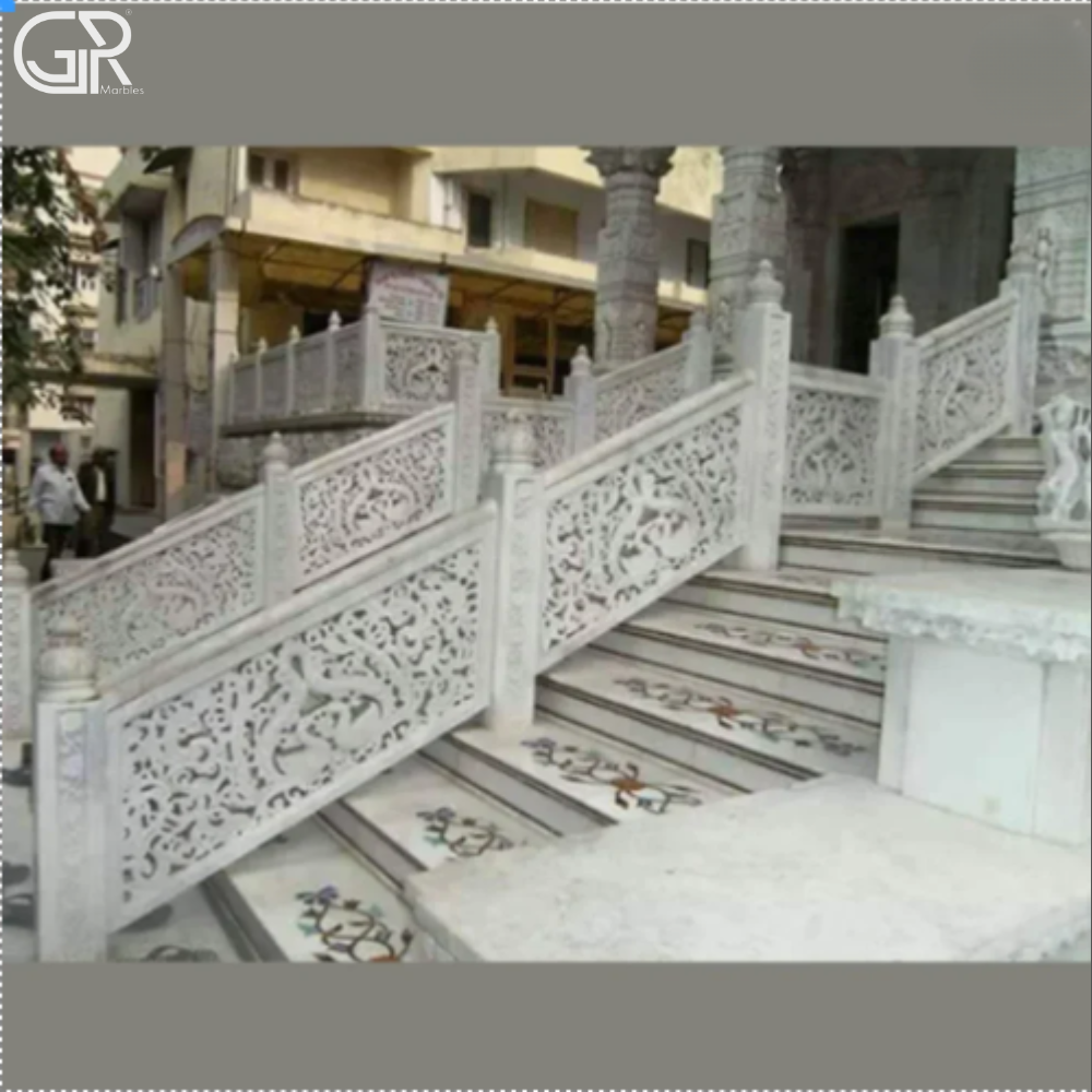 Makrana White Marble Jali