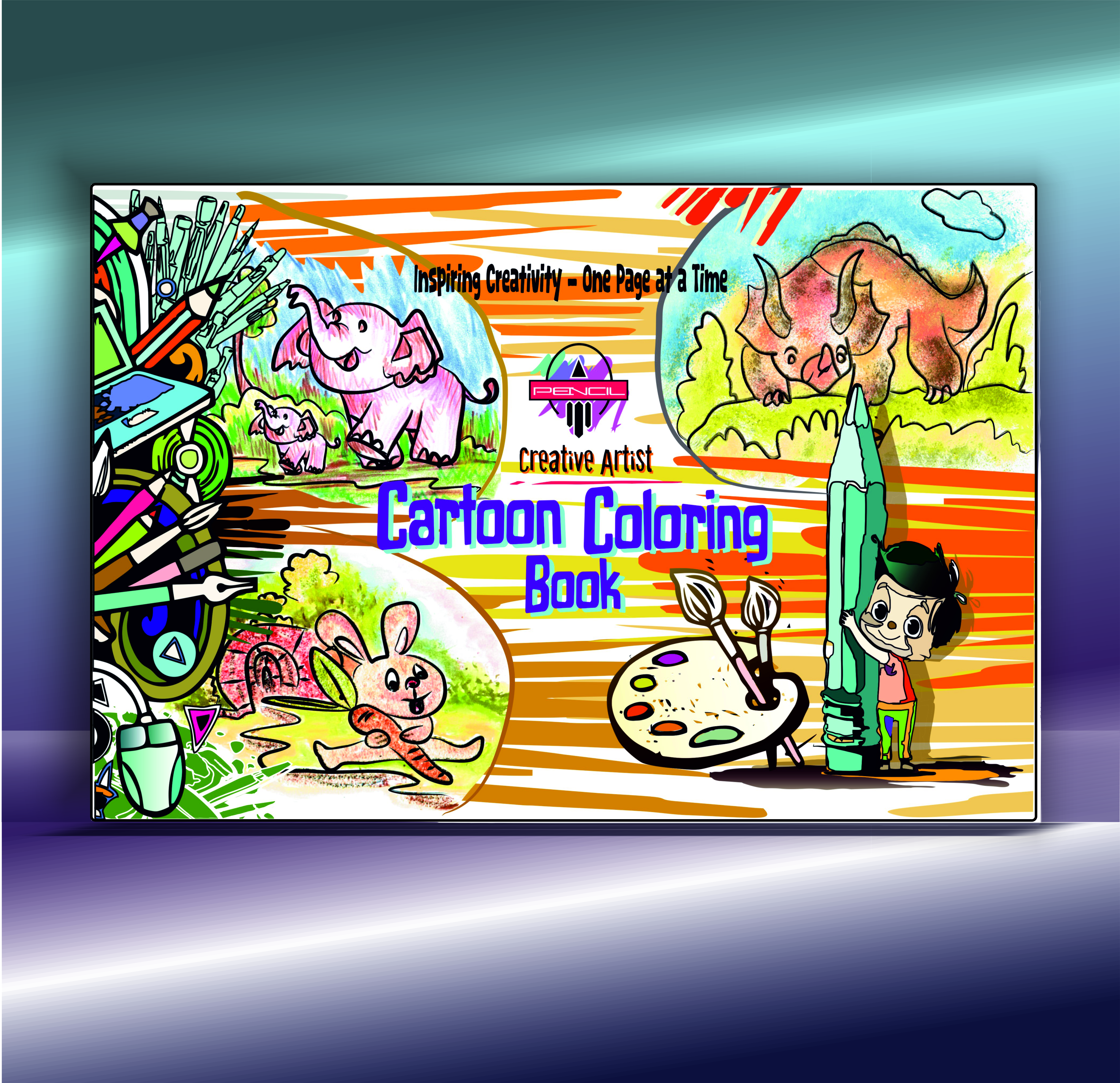 Kids Cartoon Coloring Book - Audience: Children