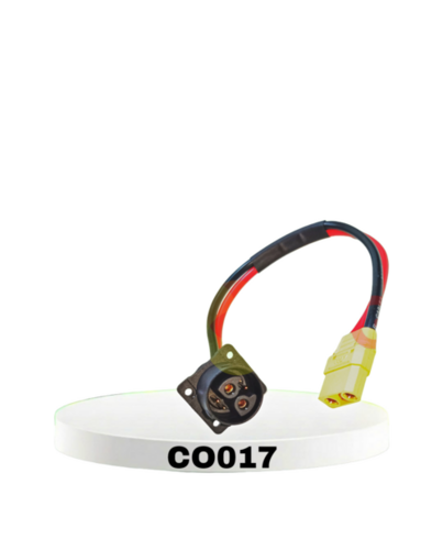 Convertor / Chogori Type Ch. Socket (Oki. 2+4) To Xt90 Connector (Female) / E-Scooty - Copper Plastic PVC 2+4 Pins Female Pack of 2