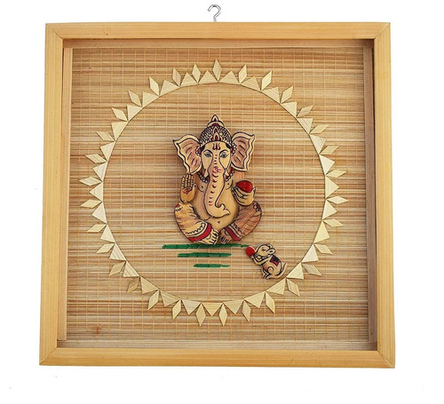 Bamboo Handicraft God Idol Frame - Application: Home Decoration