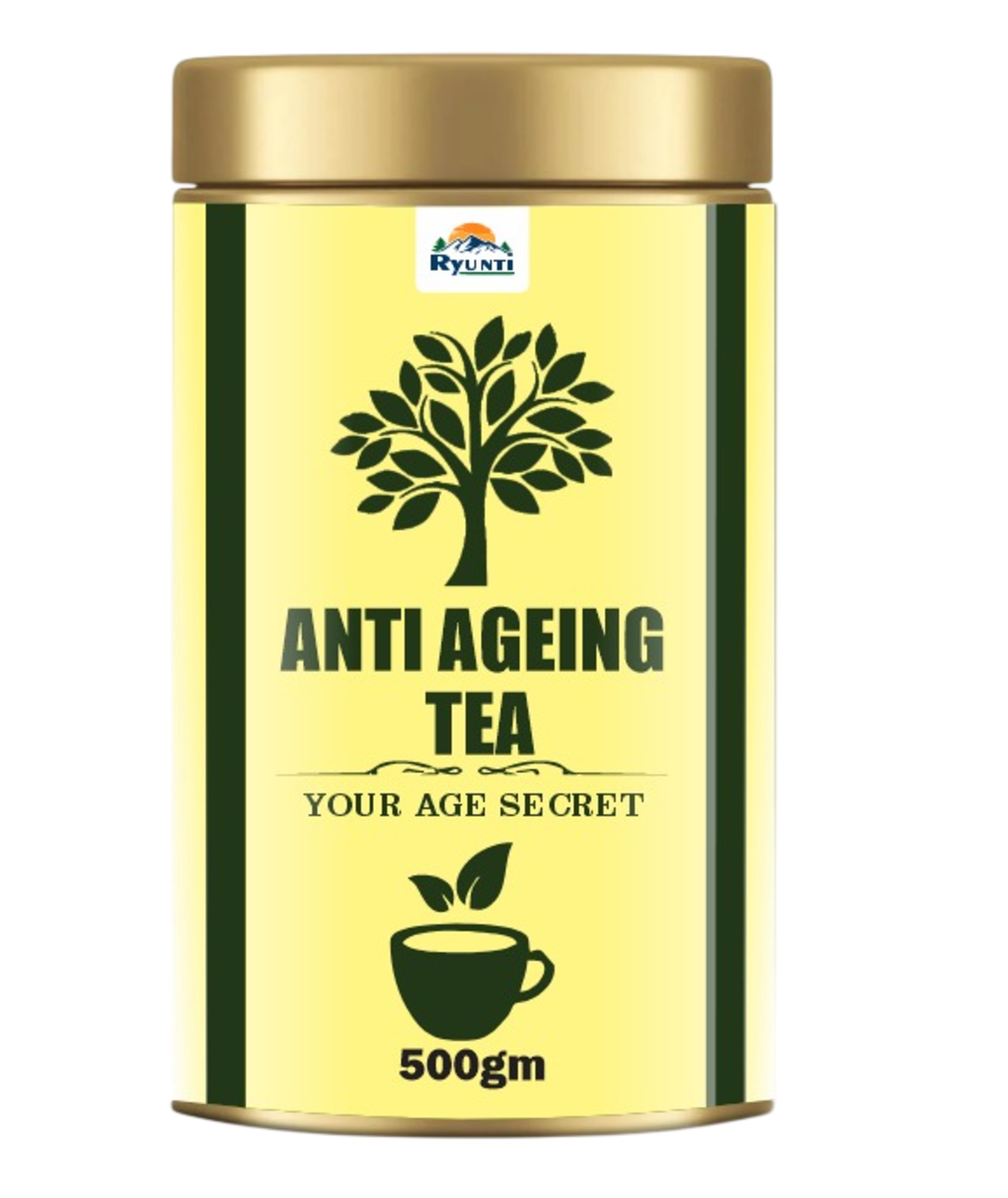 Anti Ageing Tea 500Gm - Caffeine (%): Caffeine-Free Grams (G)