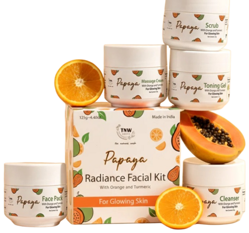 Papaya Facial Kit For Radiant & Glowing Skin - Age Group: 18+