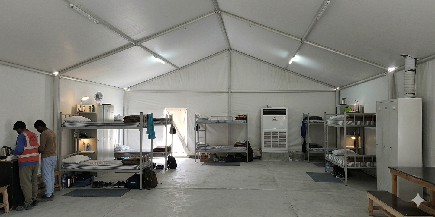 Temporary Labour Camp On Hire