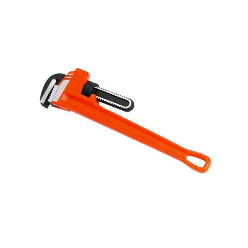 Rigid Type Pipe Wrench - Color: Red