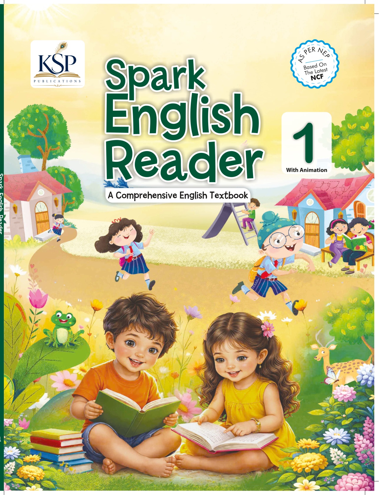 Class 1 Spark English Reader Book - Audience: Children