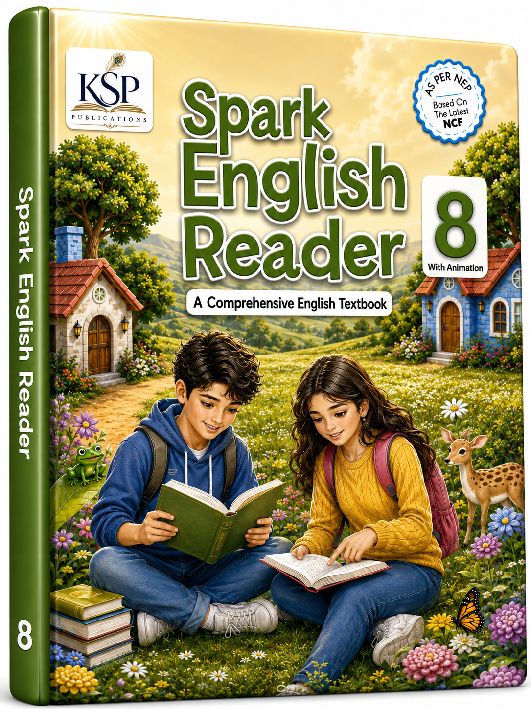 Class 8 Spark English Reader Book - Audience: Children