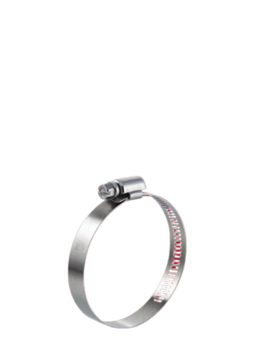 Steel Worm Drive Hose Clip - Color: All
