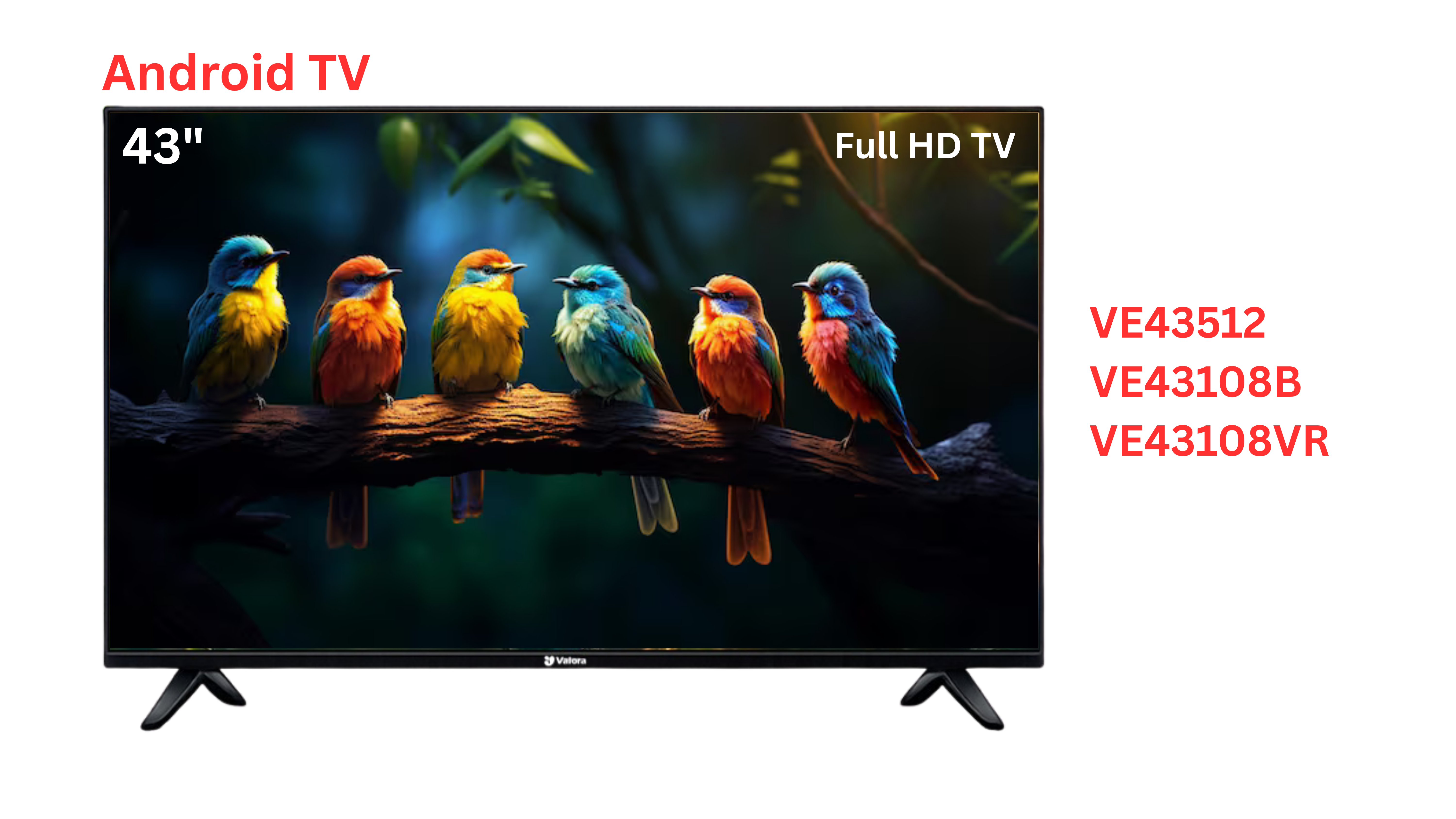 43 Inch Led Tv - Color: Multiple