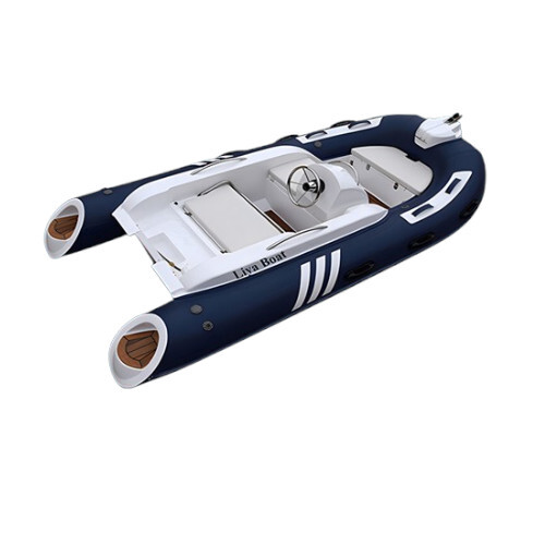 Liya 3.3m Rigid Inflatable Boat - Germany PVC/ORCA Hypalon 11ft Length 5 Seats | Excellent for Fishing Drifting and Transportation