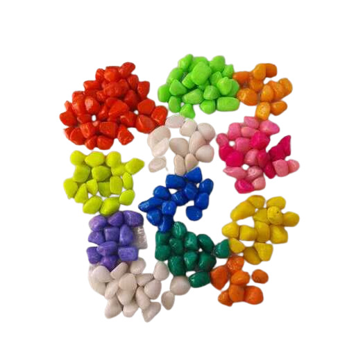 Beauty Full Flooration Color Coated Pebbles Stone With Supper Roundness - Artificial Stone Type: Solid Surface