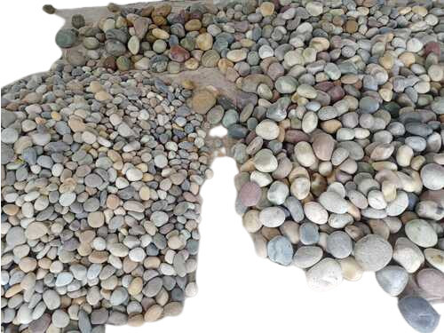 Natural Beauty Stone Round Pebbles For Landscaping Decoration Pebbles - Artificial Stone Type: Solid Surface