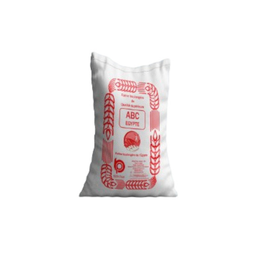 ABC Egypte Wheat Flour - 50 Kilograms White 12.5% Protein 4% Fat | High Nutritional Value Premium Quality Long Shelf Life Unadulterated Natural Taste Free from Impurities