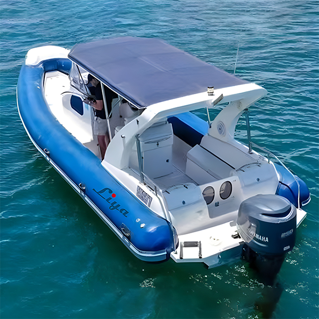 Liya Sport Boat - 8.3m Length, 3m Beam, 6/12 Person Capacity | Fiberglass Hull, Outboard Engine, OEM Service Available