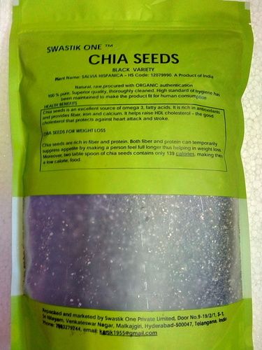 Ready To Eat Black Chia Seeds