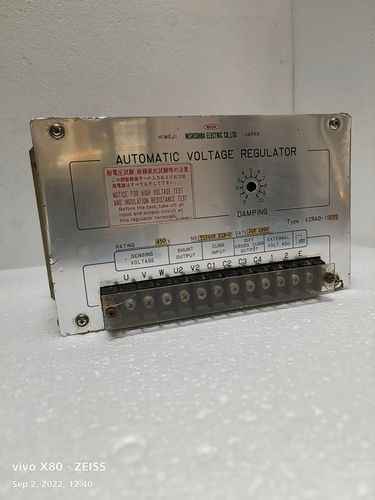 NSDK NISHISHIBA VZRAB-1S(P) Automatic Voltage Regulator