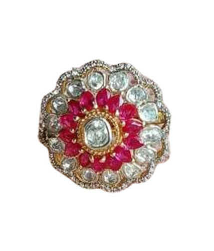 Polki Gemstone Ring