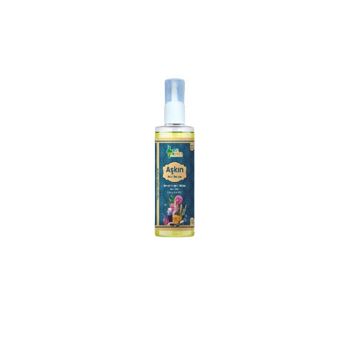 100Ml Ayurvedic Askin Hair Serum - Color: Golden