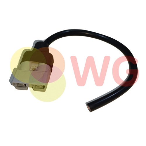 EV Lite 50A Charging Connector CC013 - Plastic and Metal, Short Two-Core Lead | Compact Lightweight EV-Compatible Indian Standard