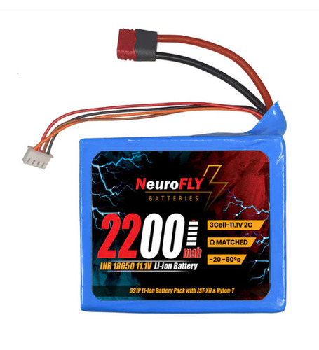 NeuroFLY 11.1V 2200mAh 3S 18650 Li-Ion Battery