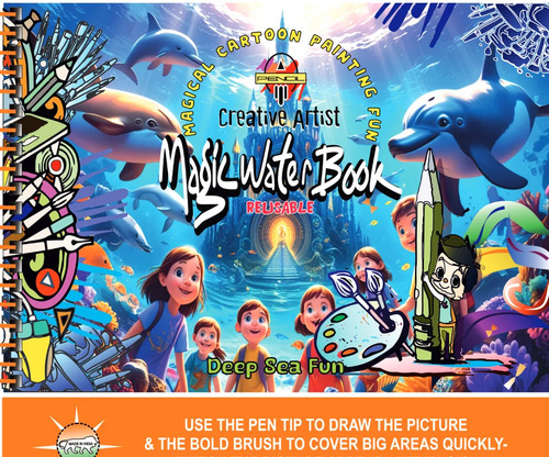 Kids Water Magic Book - Books Type: Paperback