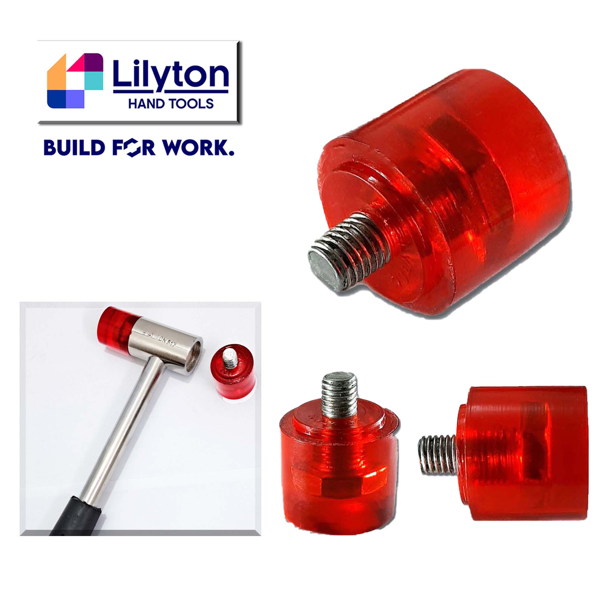 Mallet For Soft Face Hammer Special Steel Handle - Color: Multiple