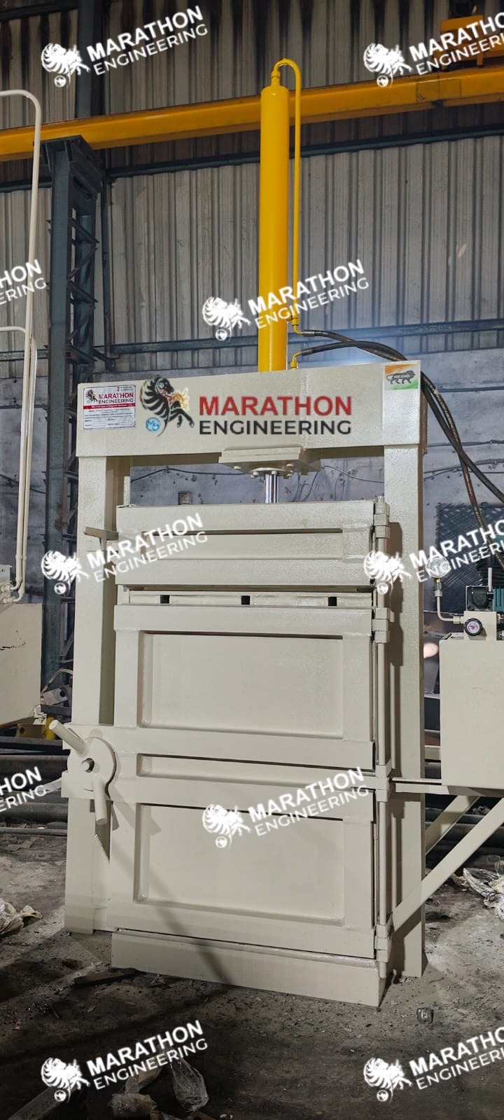 Baling Press Machine - Color: Blue