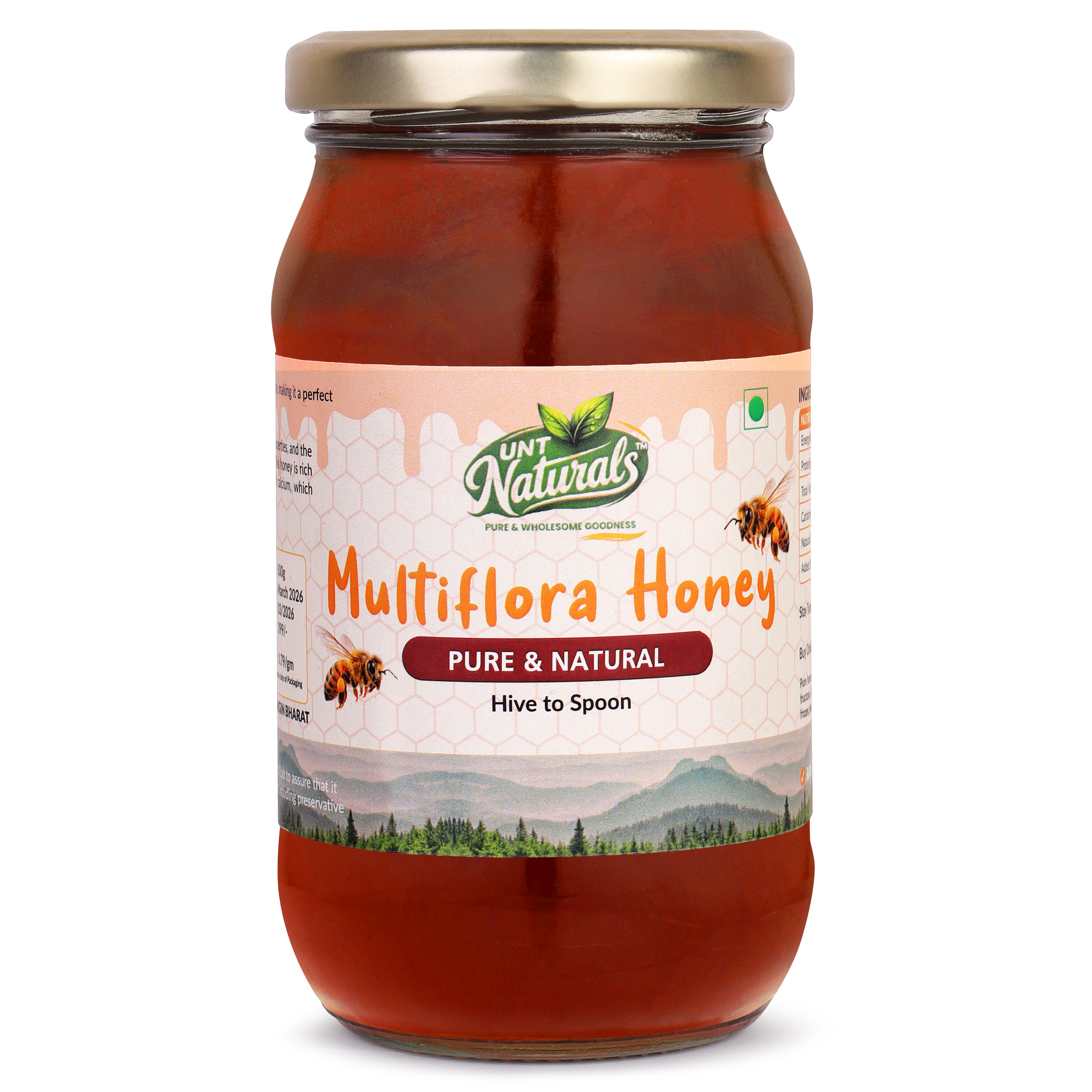 Multiflora Honey 500Gm - Flavor: Original