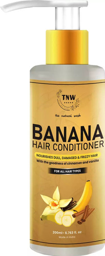 Tnw - The Natural Wash Banana Hair Conditioner - Age Group: All Young Group